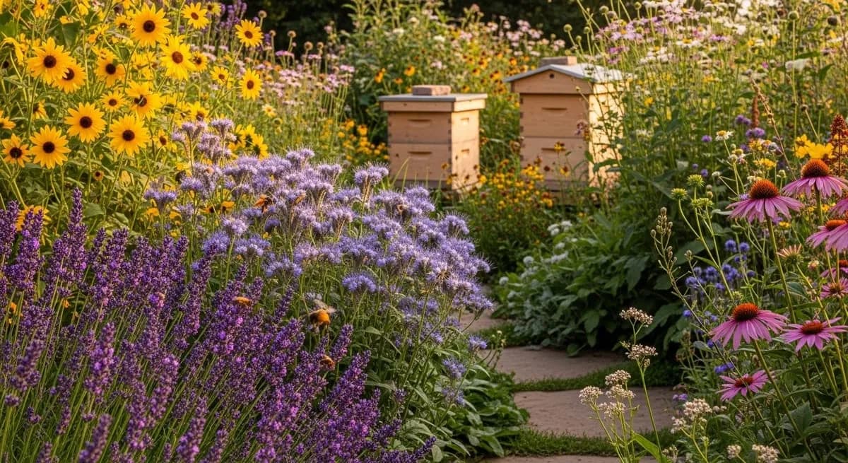 Bienenfreundlicher Garten - Pflanzen für jede Jahreszeit