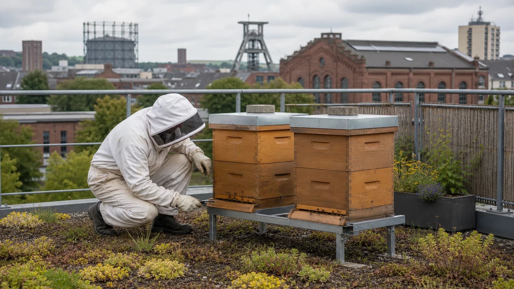 Beekeeping in NRW: Urban Beekeeping in the Industrial Heartland