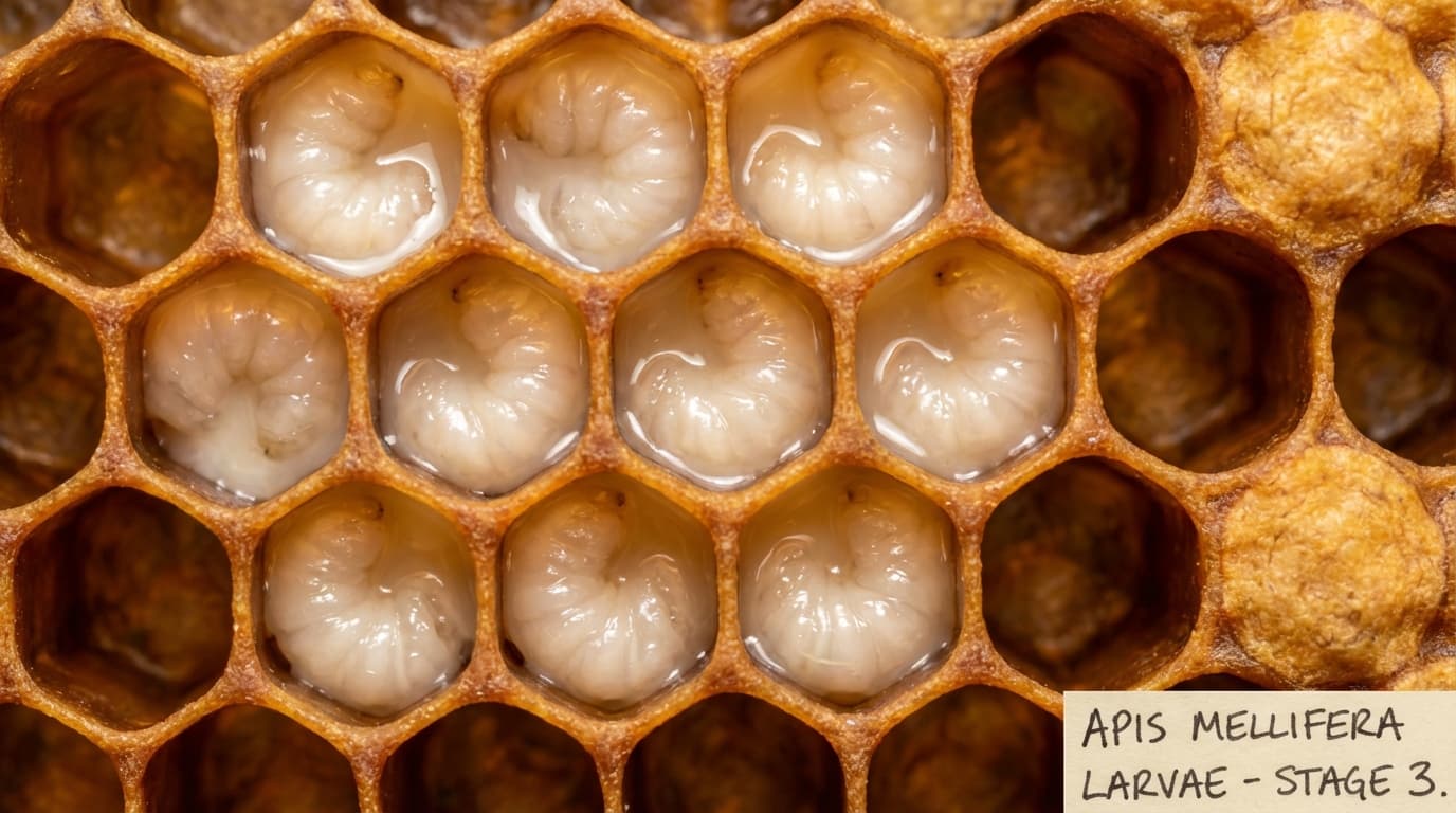 Auffällige Bienen bei einer Durchsicht