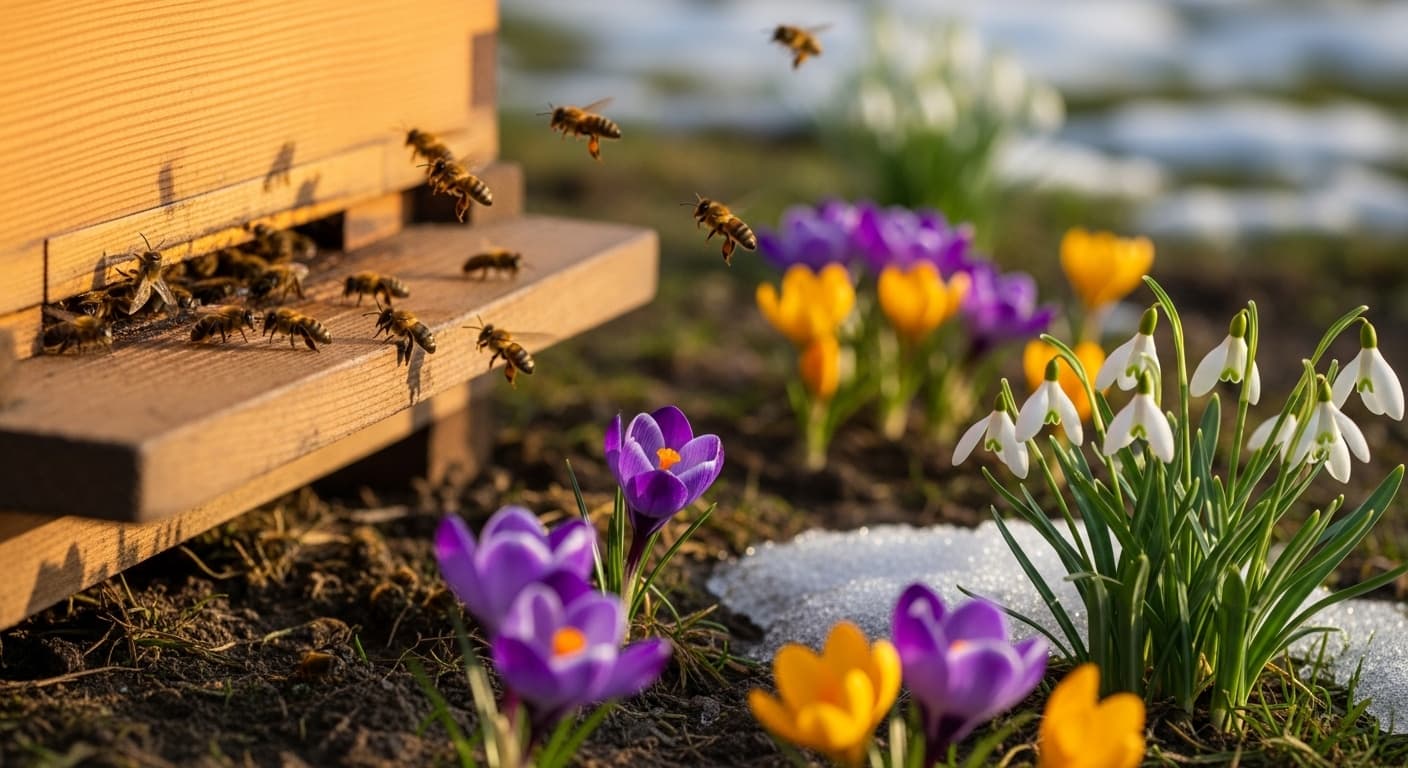 Schneeglöckchen im Vorfrühling