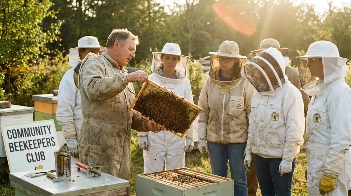 Beekeeping association meeting
